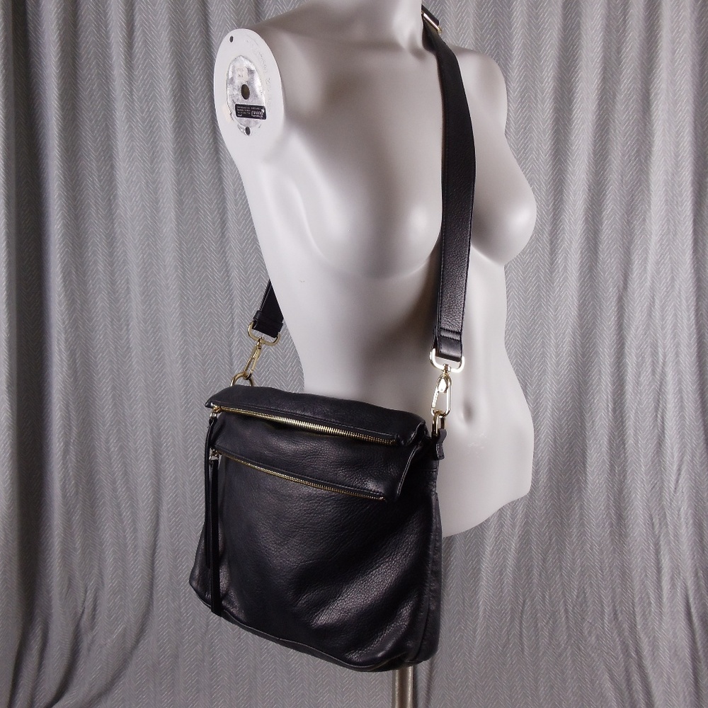 Anthropologie-Margot Lg Leather Cross Body Purse
